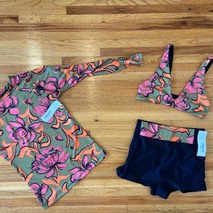 NWT Seea Surf Leucadia Bikini Bottom - Freya, Size M